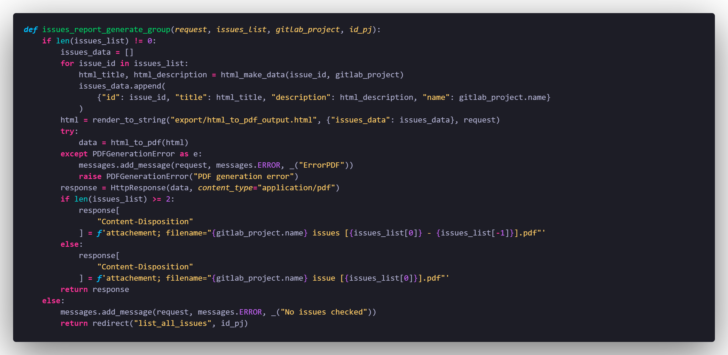Vue download_report_issues 2