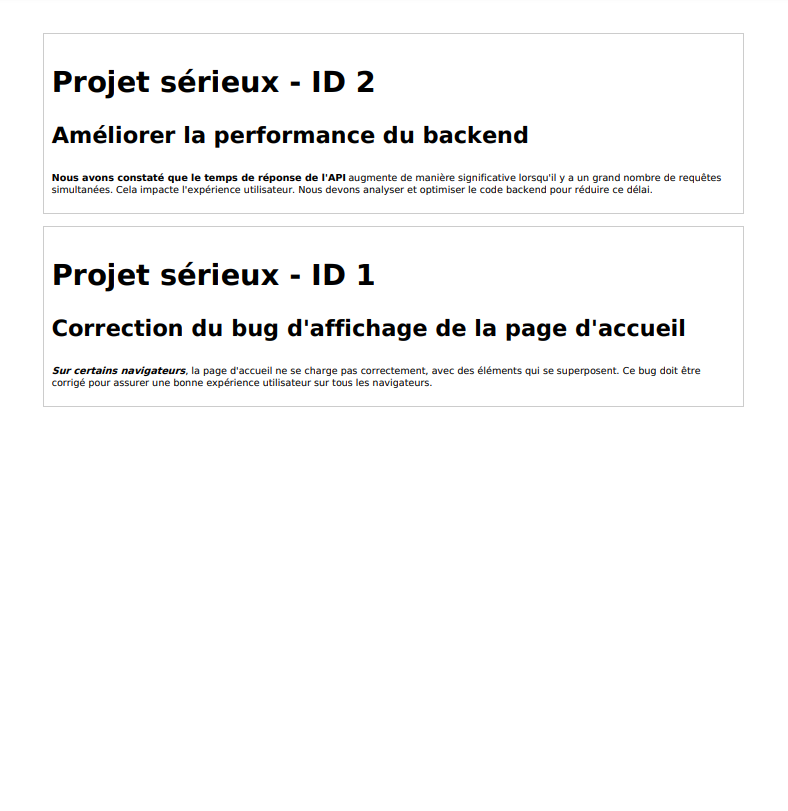 Capture d'écran du rendu pdf